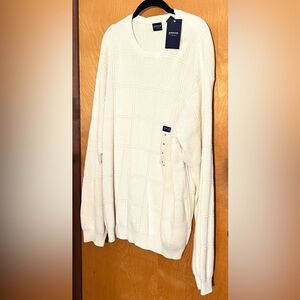 NWT Arrow Antique White Cotton Sweater